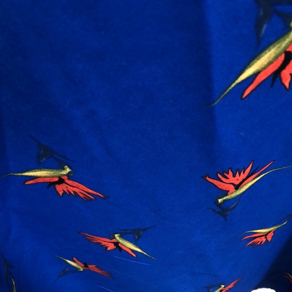 SzL COBALT BLUE FLOWY TANK - Picture 4 of 4